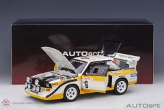 1:18 Autoart 1986 Audi Sport Quattro S1 Rally Monte Carlo 1986 #6
