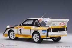 1:18 Autoart 1986 Audi Sport Quattro S1 Rally Monte Carlo 1986 #6
