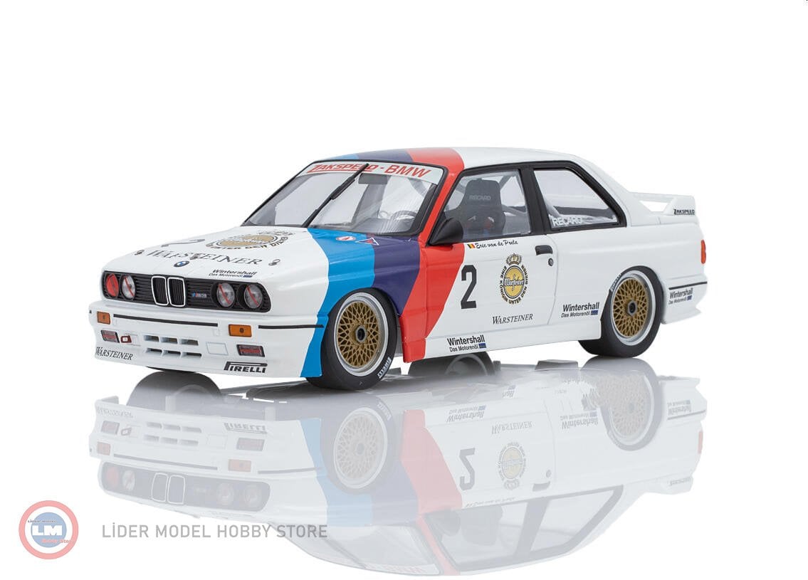 1:18 1987 BMW M3 E30 #2 DTM Champion Eric van de Poele