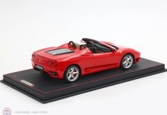 1:18 BBR Ferrari 360 Modena Spider automatic gear Rosso Corsa - Beige & Showcase
