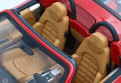 1:18 BBR Ferrari 360 Modena Spider automatic gear Rosso Corsa - Beige & Showcase