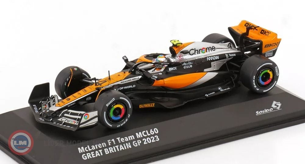 1:43 2023 Mclaren MCL60 #4 Britain GP