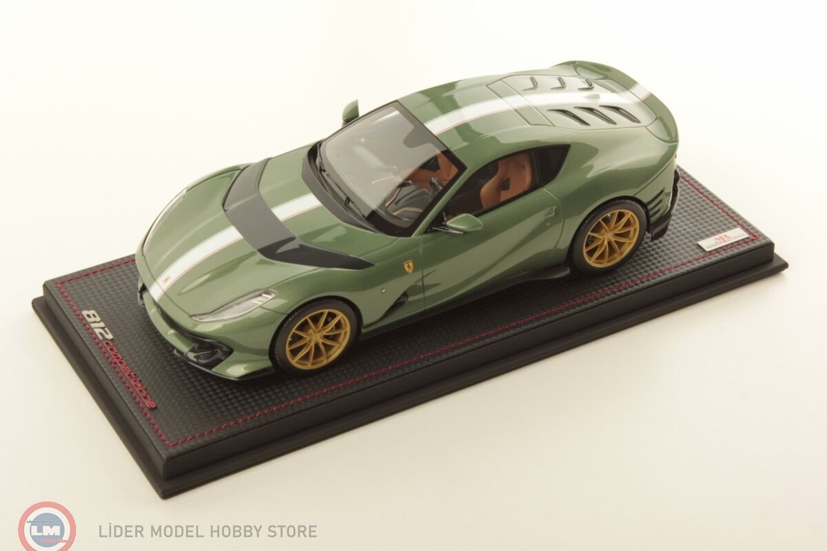 1:18 MR Collection 2022 Ferrari  812 Competizione - VERDE BOTTIGLIA - GREEN