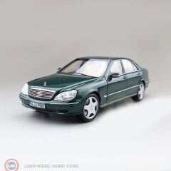 1:18 Norev 1998 Mercedes Benz S Class S600 W220 AMG Green
