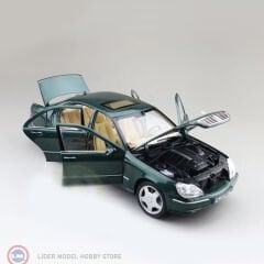 1:18 Norev 1998 Mercedes Benz S Class S600 W220 AMG Green