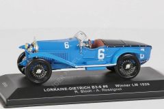 1:43 1926 Lorraine-Dietrich B3-6 Winner 24h Le Mans #6