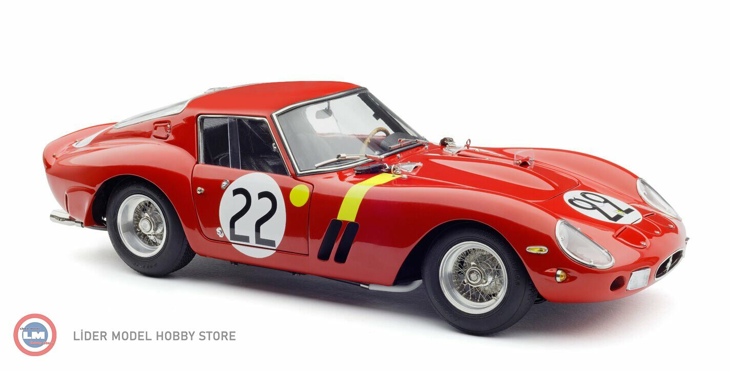 1:18 1962 Ferrari 250 GTO 24h France #22