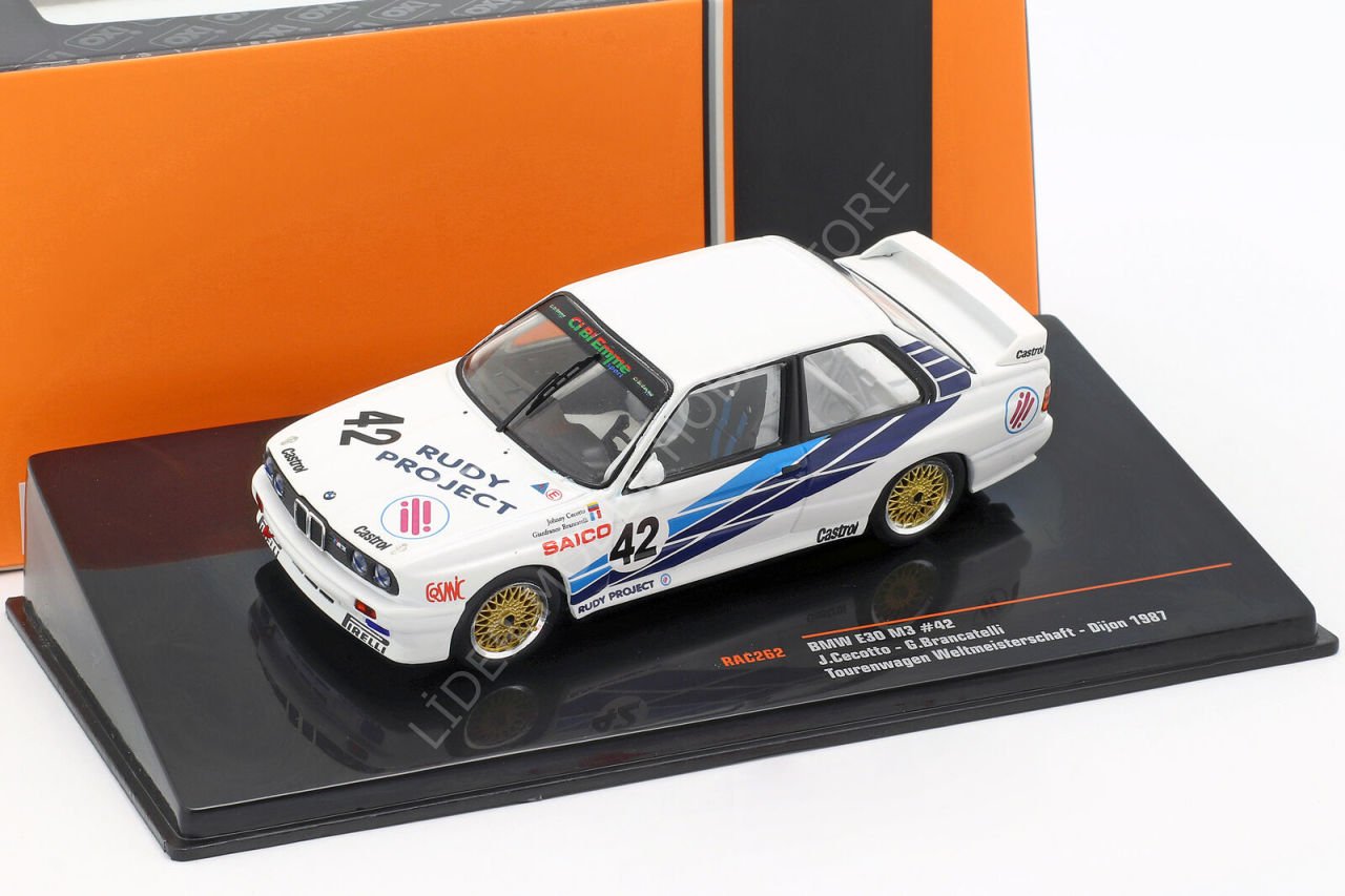 1:43 1987 BMW E30 M3 Cecotto Brancatelli Touring