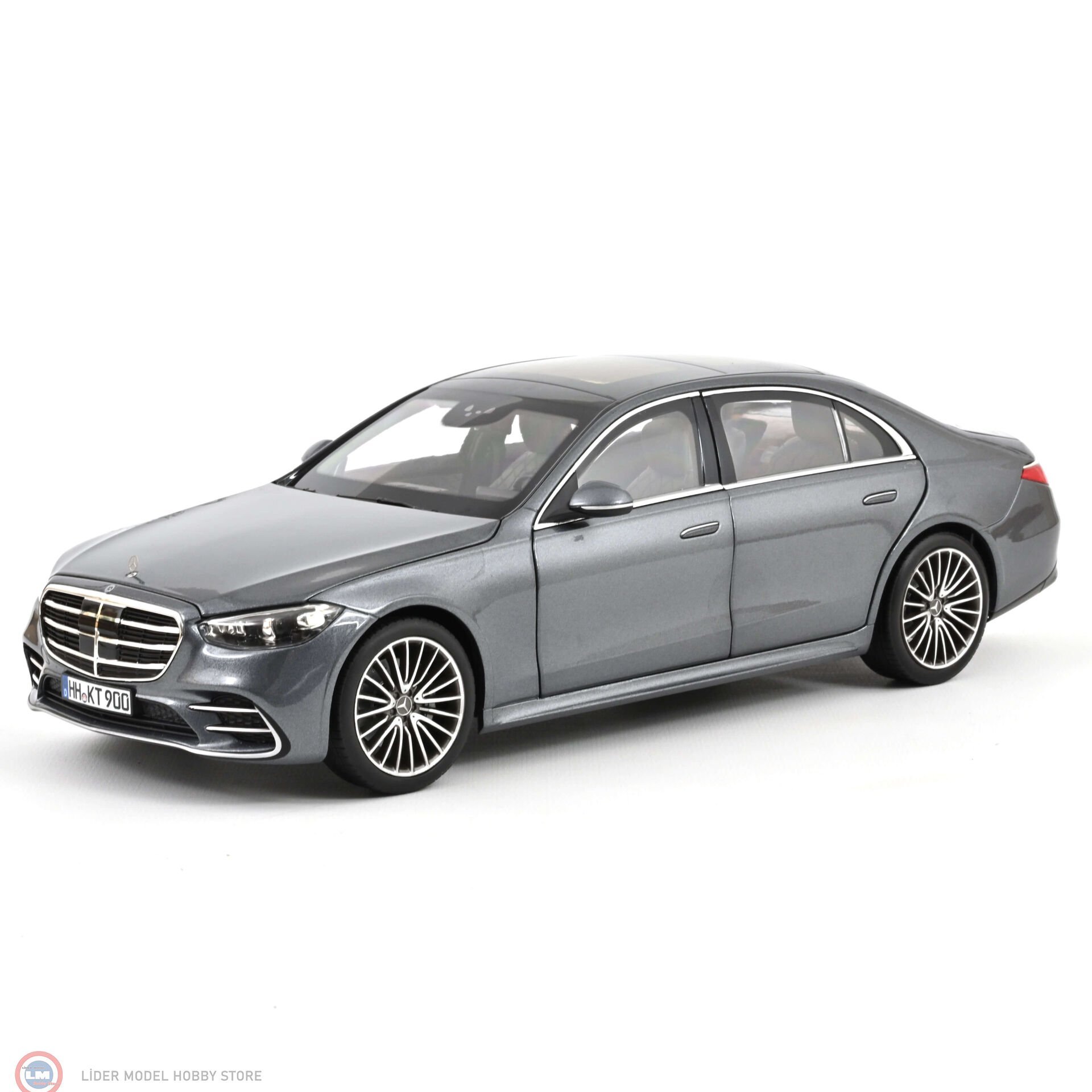 1:18 Norev 2020 Mercedes Benz S Class AMG Line W223 Grey Metallic