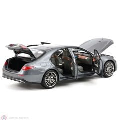 1:18 Norev 2020 Mercedes Benz S Class AMG Line W223 Grey Metallic
