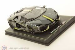 1:18 MR Collection 2023 Lamborghini Revuelto #63 Grigio Telesto with Nero Noctis  Verde Scandal