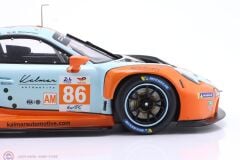 1:18 IXO Porsche 2023 Porsche 911 RSR-19 #86 ''Gulf'' 24h LeMans GR Racing