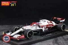 1:18 Minichamps 2021 Alfa Romeo RACING ORLEN C41 Formula 1