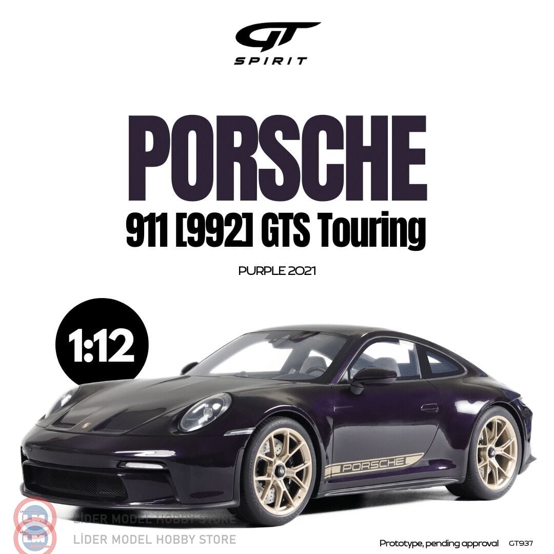 1:12 GT Spirit 2021 Porsche 911 992 GT3 Touring Coupe