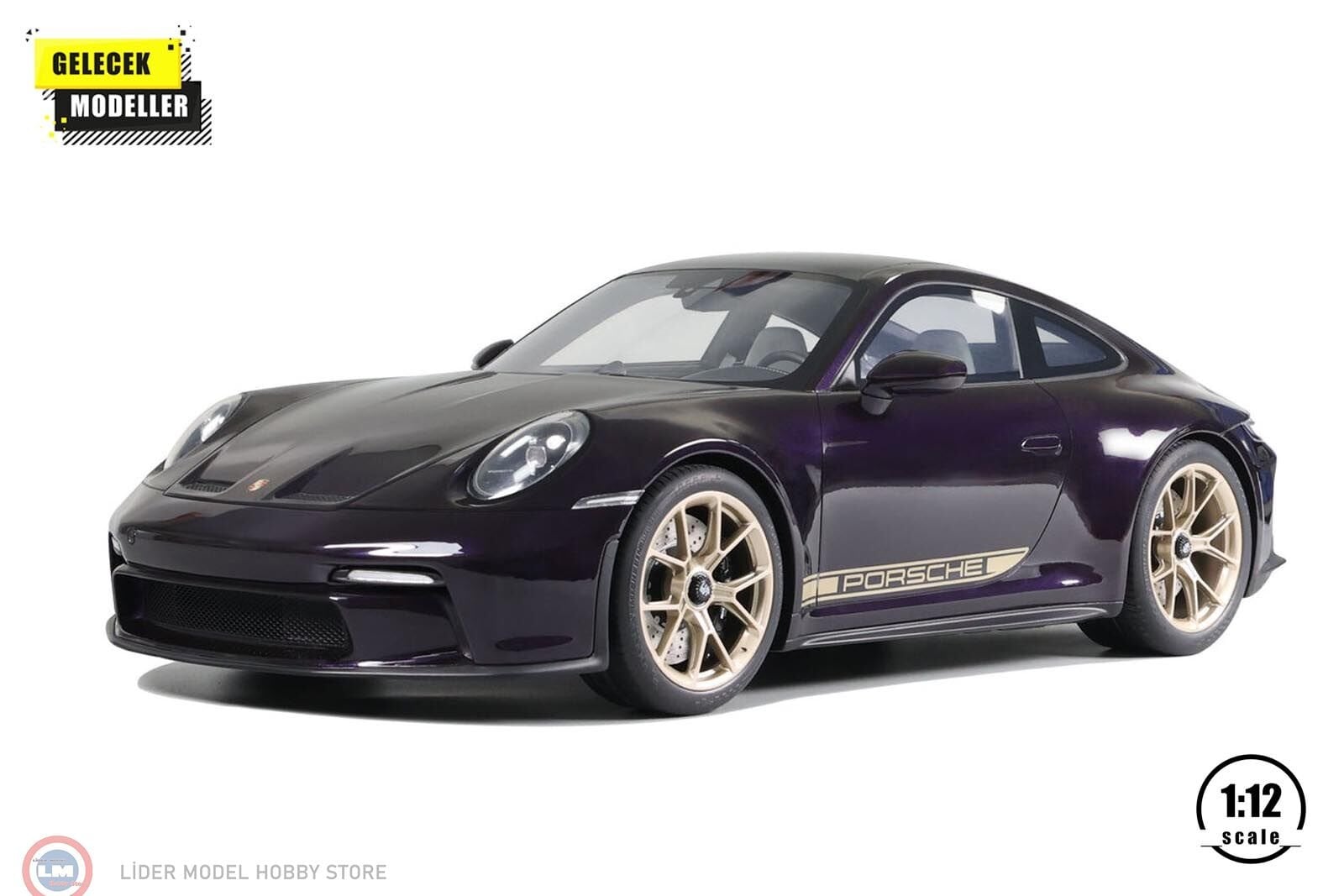 1:12 GT Spirit 2021 Porsche 911 992 GT3 Touring Coupe