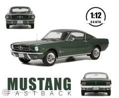 1:12 1965 Ford Mustang Fastback Coupe Ivy Green Poly M1879