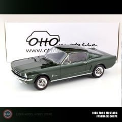 1:12 1965 Ford Mustang Fastback Coupe Ivy Green Poly M1879