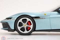 1:18 BBR 2024 Ferrari 12 Cilindri Panoramic Roof Celeste Trevi