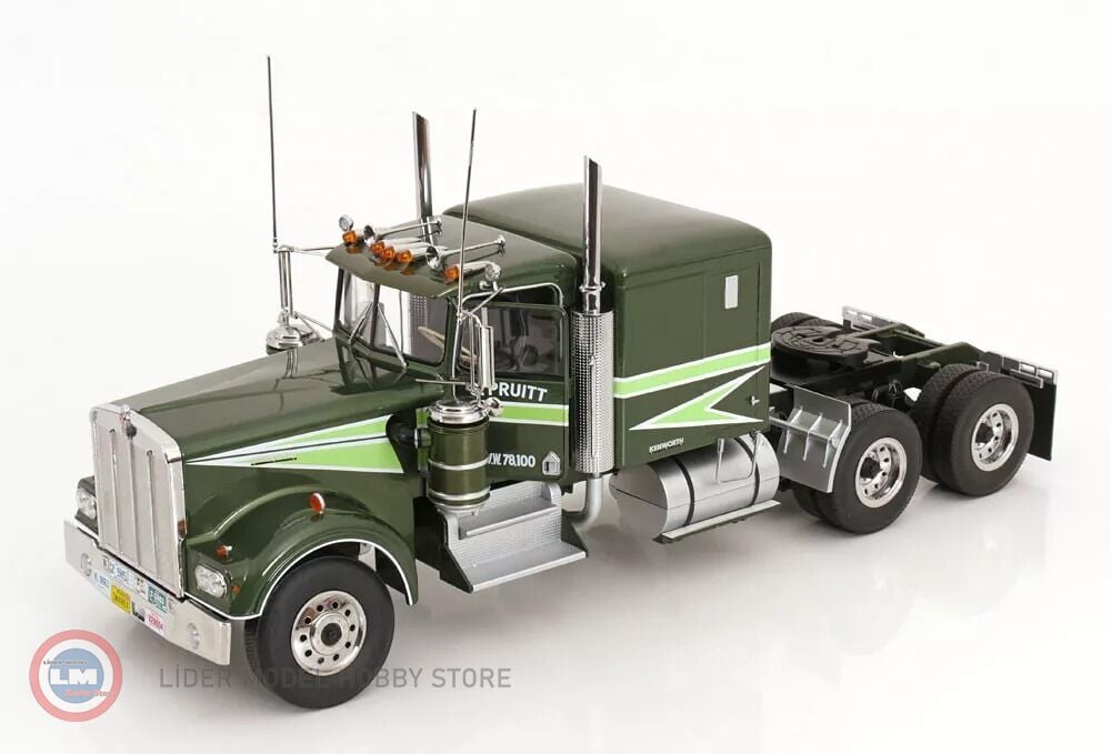 1:18 Road Kings 1989 KENWORTH W900 TRACTOR TRUCK 3-ASSI MOVING