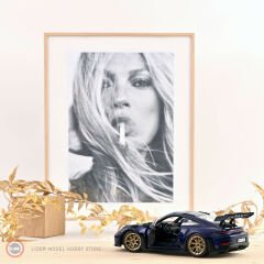 1:18 2022 Porsche 911 GT3 RS Gentian Blue Metallic