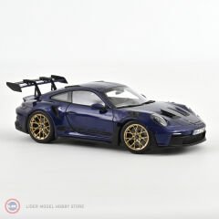 1:18 2022 Porsche 911 GT3 RS Gentian Blue Metallic
