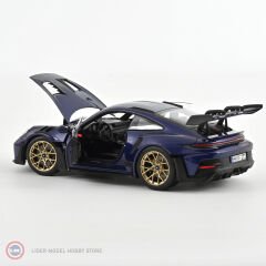 1:18 2022 Porsche 911 GT3 RS Gentian Blue Metallic
