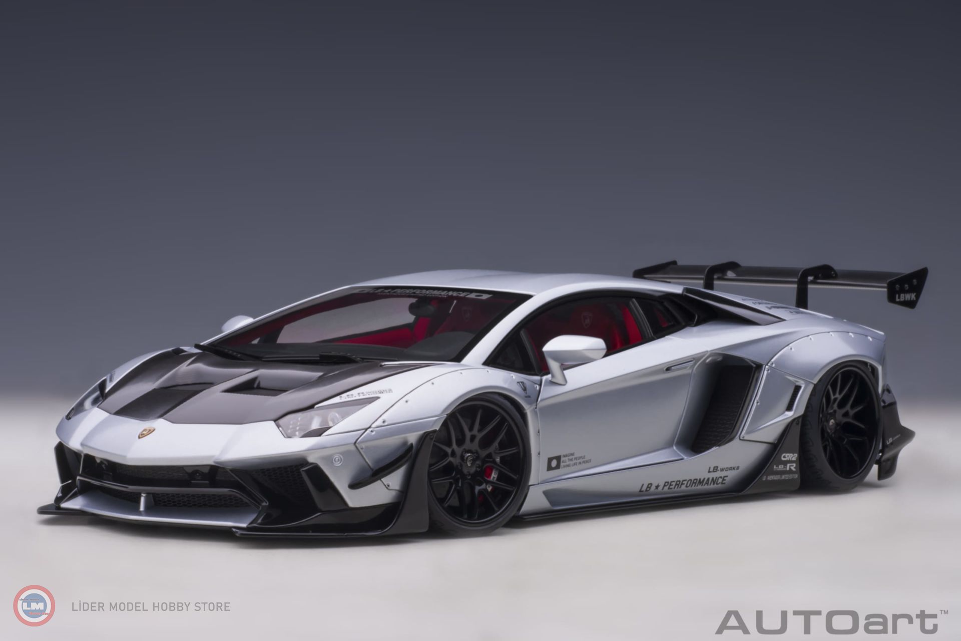 Autoart - 1:18 2017 Liberty Walk LB-Works Lamborghini Aventador