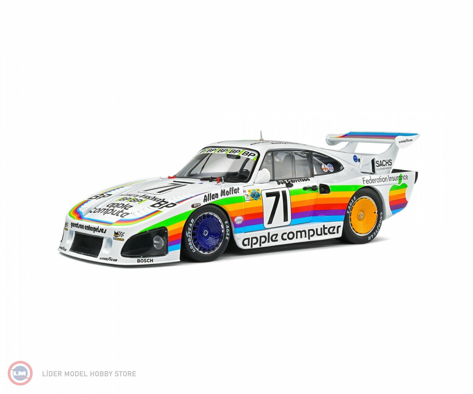 1:18 1980 Porsche 935 K3 Apple Computer - 24h LeMans