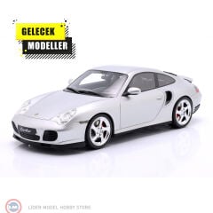 1:18 GT Spirit 2001 Porsche 911 996.2 Turbo Polar Silver