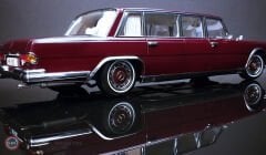 1:18 1966 Mercedes Benz 600 Pullman W100 Jujube Red
