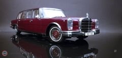 1:18 1966 Mercedes Benz 600 Pullman W100 Jujube Red
