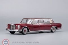 1:18 1966 Mercedes Benz 600 Pullman W100 Jujube Red