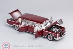1:18 1966 Mercedes Benz 600 Pullman W100 Jujube Red