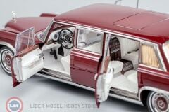 1:18 1966 Mercedes Benz 600 Pullman W100 Jujube Red