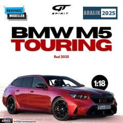 1:18 GT Spirit BMW M5 G91 Touring Red