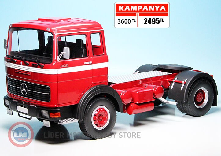 1:18 1969 Mercedes Benz LPS 1632