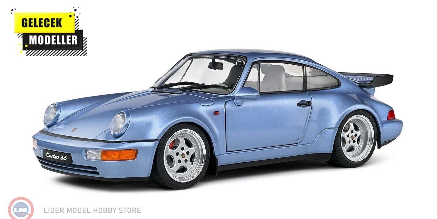 1:18 Solido 1990 Porsche 911 (964) Turbo