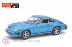 1:18 Schuco 1975 Porsche 911 Coupe - Mexico Blue
