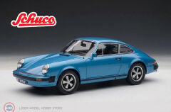 1:18 Schuco 1975 Porsche 911 Coupe - Mexico Blue