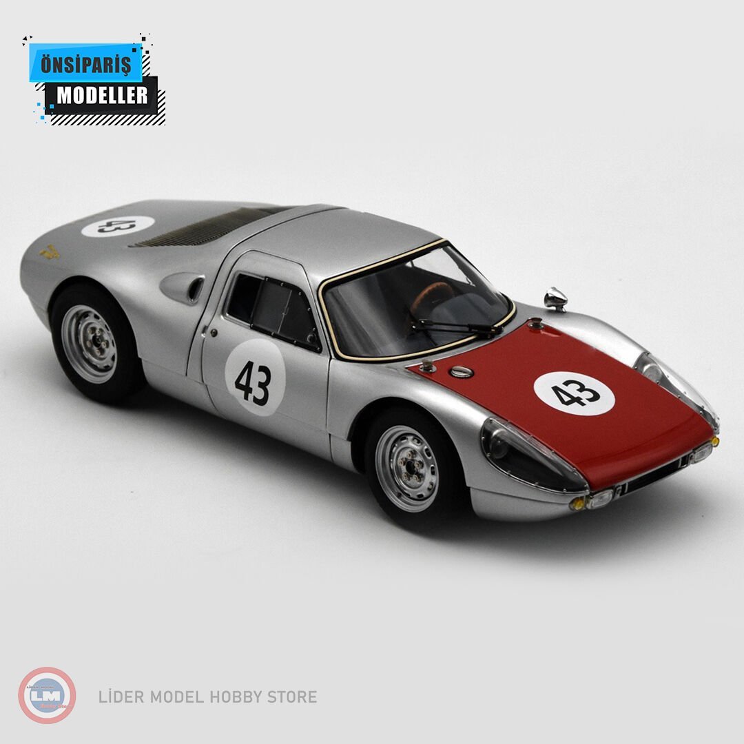 1:18 CMC 1964 Porsche 904 Carrera GTS 500km Spa Leon Dernier