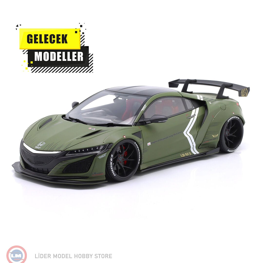 1:18 GT Spirit 2016 Honda NSX LB Works Kaki Matte