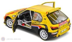 1:18 2022 Peugeot 306 Maxi Yellow #2 Rallye Festival