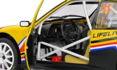 1:18 2022 Peugeot 306 Maxi Yellow #2 Rallye Festival