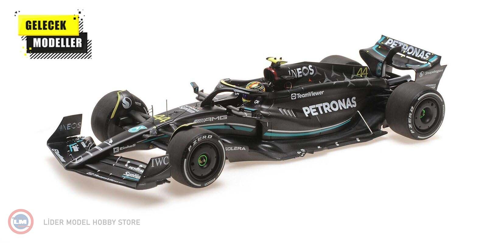 1:18 Minichamps 2023 Mercedes Benz AMG  #44 PETRONAS FORMULA ONE TEAM F1 W14 - LEWIS HAMILTON