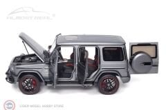 1:18 Almost Real 2019 Mercedes Benz G63 AMG Designo Platinum Magno