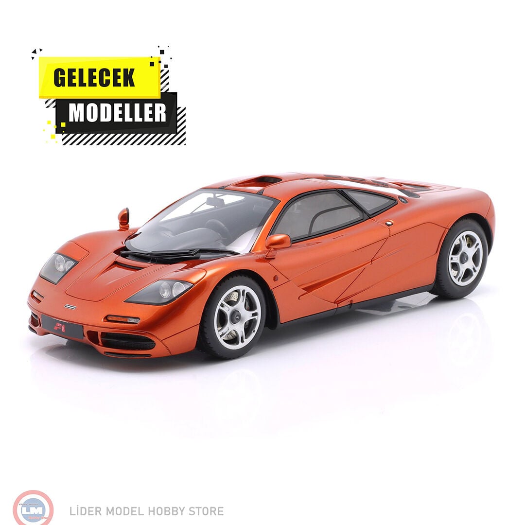 1:18 GT Spirit 1992 Mclaren F1 Roadcar Mansour Orange
