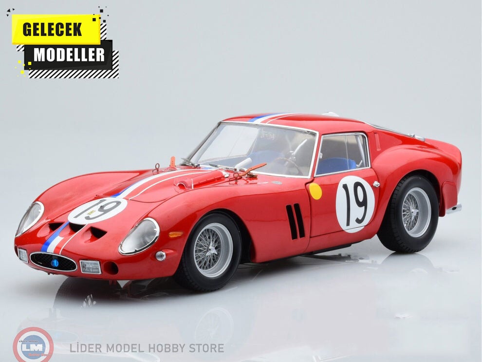 1:18 Kyosho 1962 Ferrari 250 GTO #19 2nd Place Le Mans