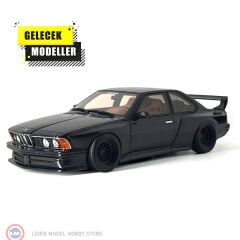 1:18 Otto 2021 BMW 635 CSI E24 Widebody By Coutner Deep Blue Metallic