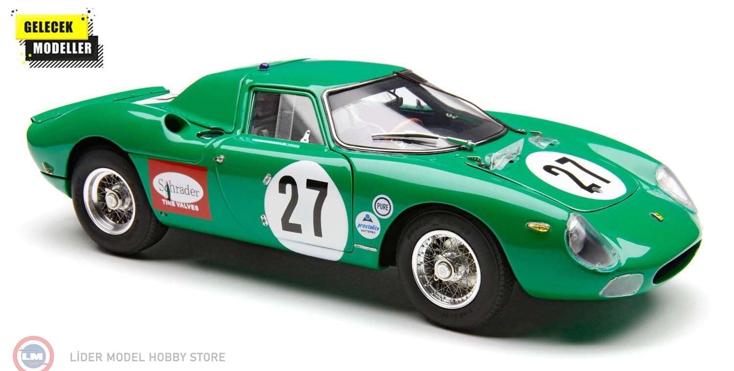 1:18 CMC 1966 Ferrari 250 LM #27 24h Daytona Piper Attwood Longnose