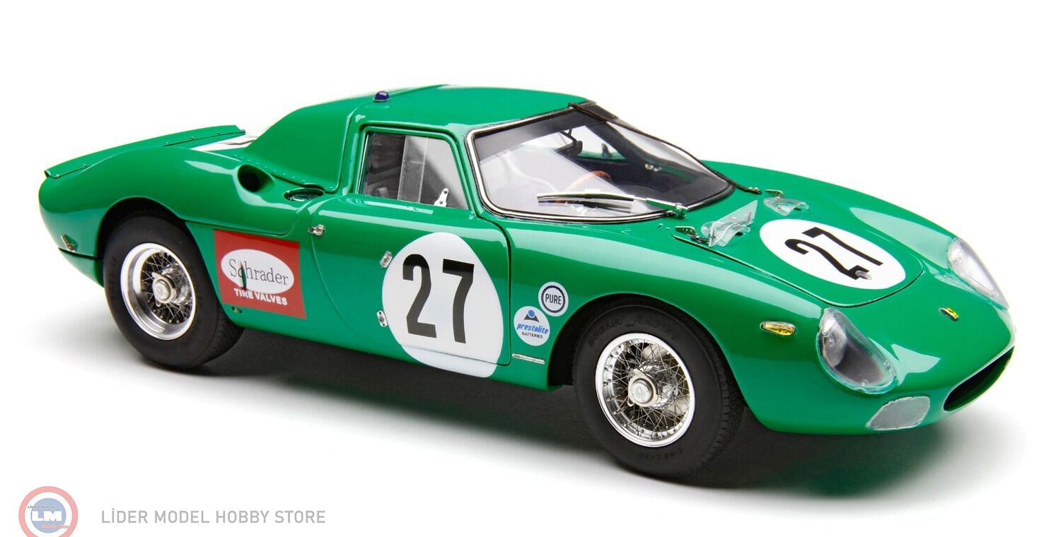 1:18 CMC 1966 Ferrari 250 LM #27 24h Daytona Piper Attwood Longnose